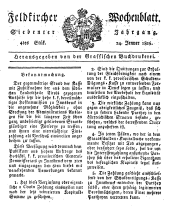 Feldkircher Wochenblatt