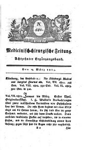 Medicinisch chirurgische Zeitung