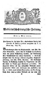Medicinisch chirurgische Zeitung
