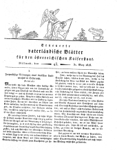 Vaterländische Blätter