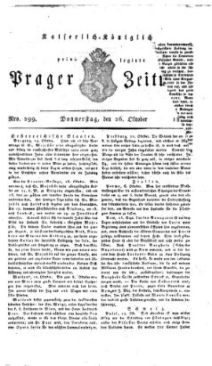 K. K. priv. Prager Zeitung