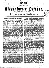 Klagenfurter Zeitung