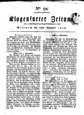 Klagenfurter Zeitung