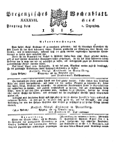 Bregenzer Wochenblatt