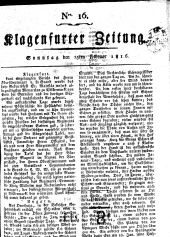 Klagenfurter Zeitung