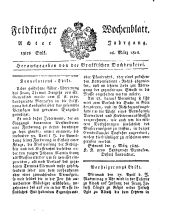 Feldkircher Wochenblatt