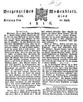 Bregenzer Wochenblatt