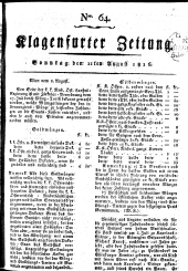 Klagenfurter Zeitung