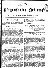 Klagenfurter Zeitung