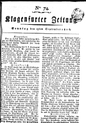 Klagenfurter Zeitung