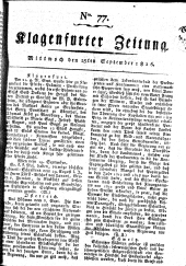 Klagenfurter Zeitung