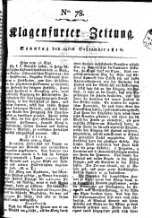 Klagenfurter Zeitung