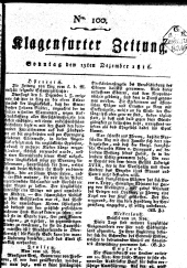 Klagenfurter Zeitung