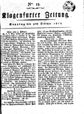 Klagenfurter Zeitung