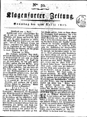 Klagenfurter Zeitung