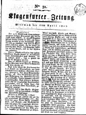 Klagenfurter Zeitung