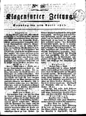 Klagenfurter Zeitung