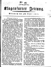 Klagenfurter Zeitung