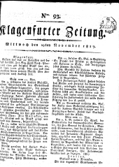 Klagenfurter Zeitung