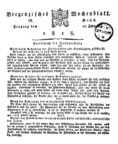 Bregenzer Wochenblatt