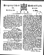 Bregenzer Wochenblatt