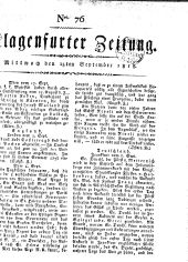 Klagenfurter Zeitung