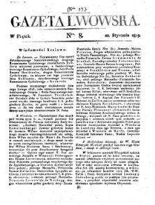 Gazeta Lwowska (Lemberger Zeitung)