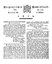 Bregenzer Wochenblatt