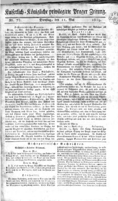 K. K. priv. Prager Zeitung