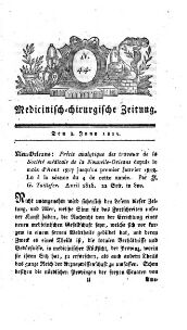 Medicinisch chirurgische Zeitung