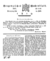 Bregenzer Wochenblatt