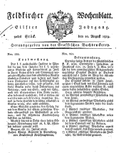 Feldkircher Wochenblatt