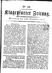 Klagenfurter Zeitung