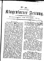 Klagenfurter Zeitung