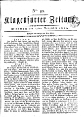 Klagenfurter Zeitung