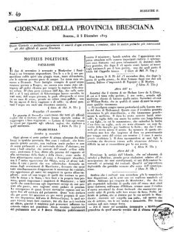 Giornale della provincia Bresciana