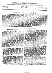 Gazeta Lwowska (Lemberger Zeitung)