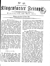 Klagenfurter Zeitung