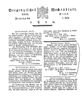 Bregenzer Wochenblatt