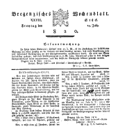 Bregenzer Wochenblatt