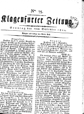 Klagenfurter Zeitung