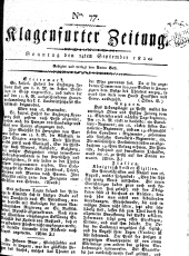 Klagenfurter Zeitung