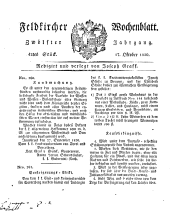 Feldkircher Wochenblatt