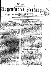 Klagenfurter Zeitung