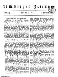 Lemberger Zeitung