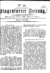 Klagenfurter Zeitung