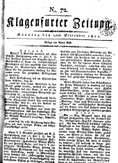 Klagenfurter Zeitung