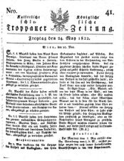 Kais. Königl. Schlesische Troppauer-Zeitung