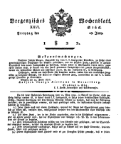 Bregenzer Wochenblatt