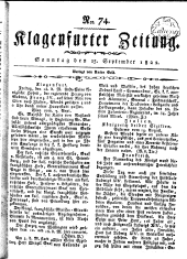 Klagenfurter Zeitung